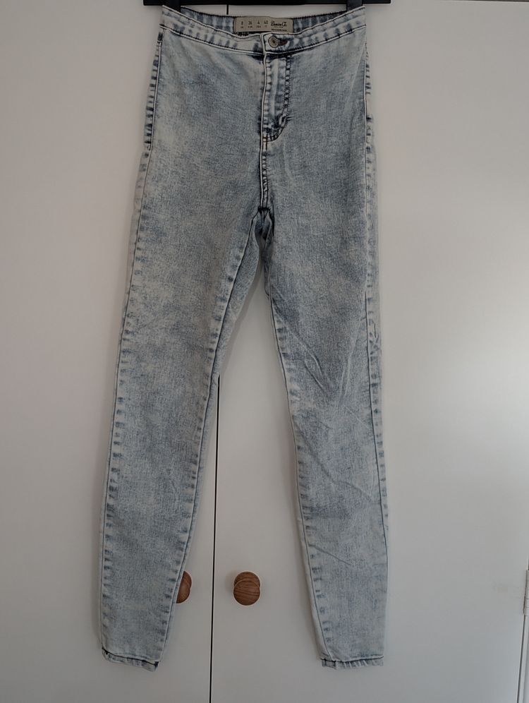 Denim Co. Acid Wash Jeans image 1