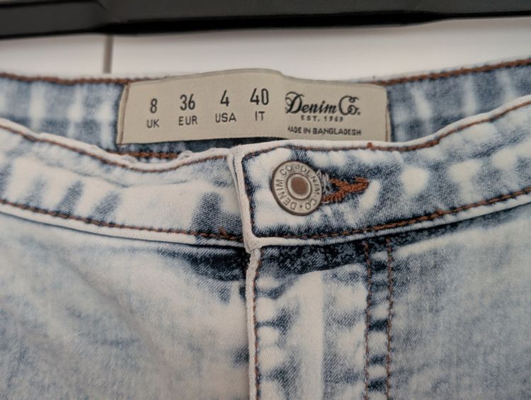 Denim Co. Acid Wash Jeans image 3