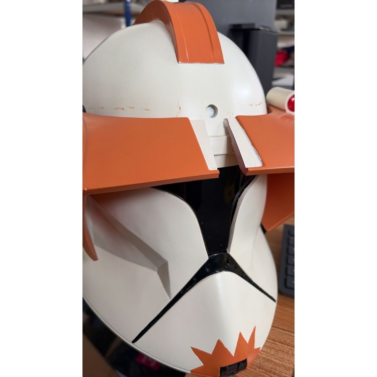 Star Wars Clone Trooper Commander Cody Phase 1 Resin Cosplay Helmet DAMAGED 15 image 10