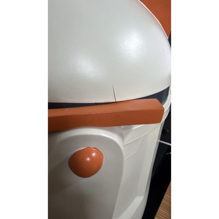 Star Wars Clone Trooper Commander Cody Phase 1 Resin Cosplay Helmet DAMAGED 15 image 2