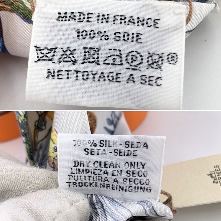 Immagine di Hermes Silk Scarf Twilly 86 4