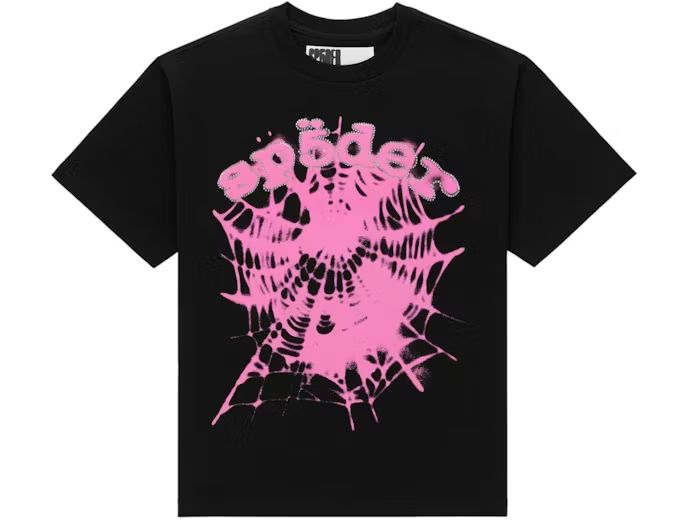 Sp5der Scattered OG Web V2 Tee Black
