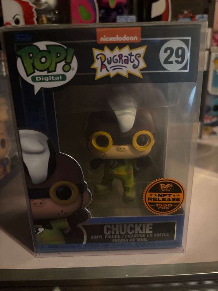 Rugrats Chuckie Vinyl Figure NFT