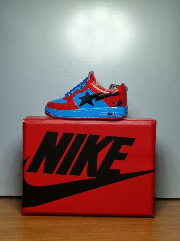 Bape X Marvel Sneaker Keychain image 2