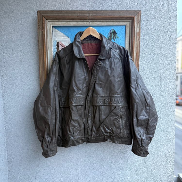 Mcrae Brown Leather Jacket