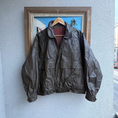 Mcrae Brown Leather Jacket