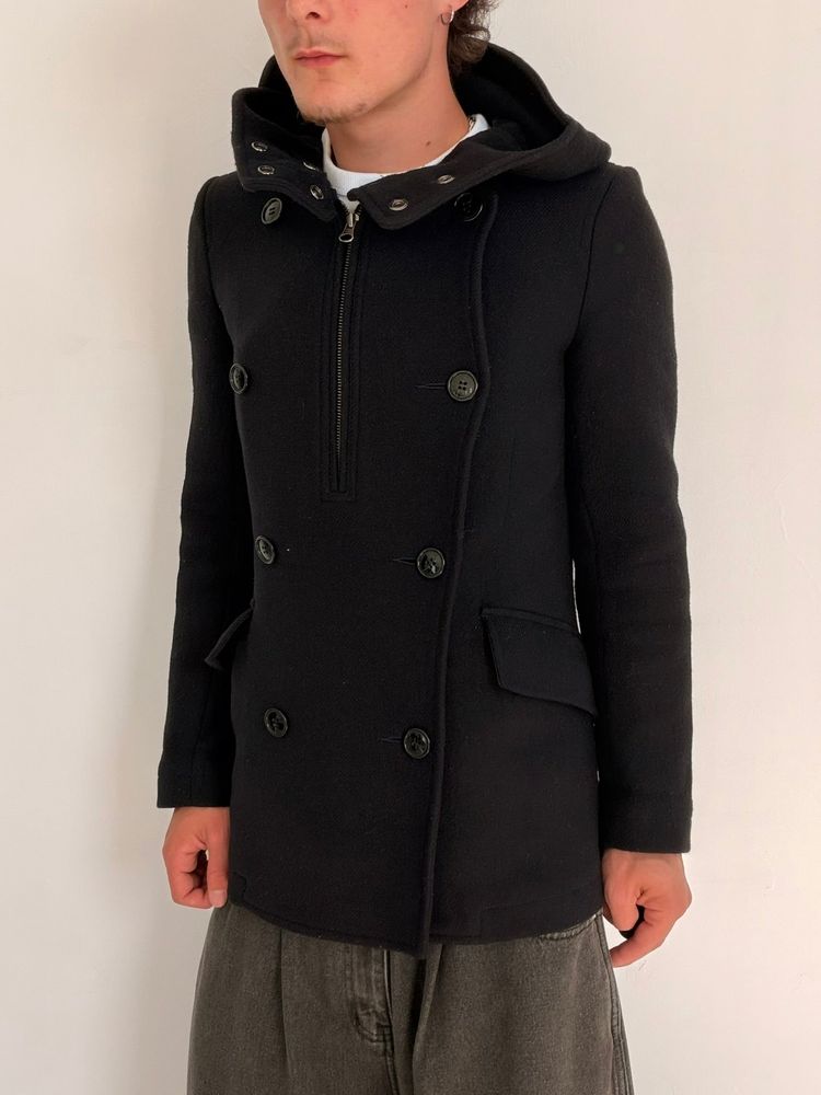 '00s Cabane De Zucca By Issey Miyake Sniper Pea Coat (S) image 1