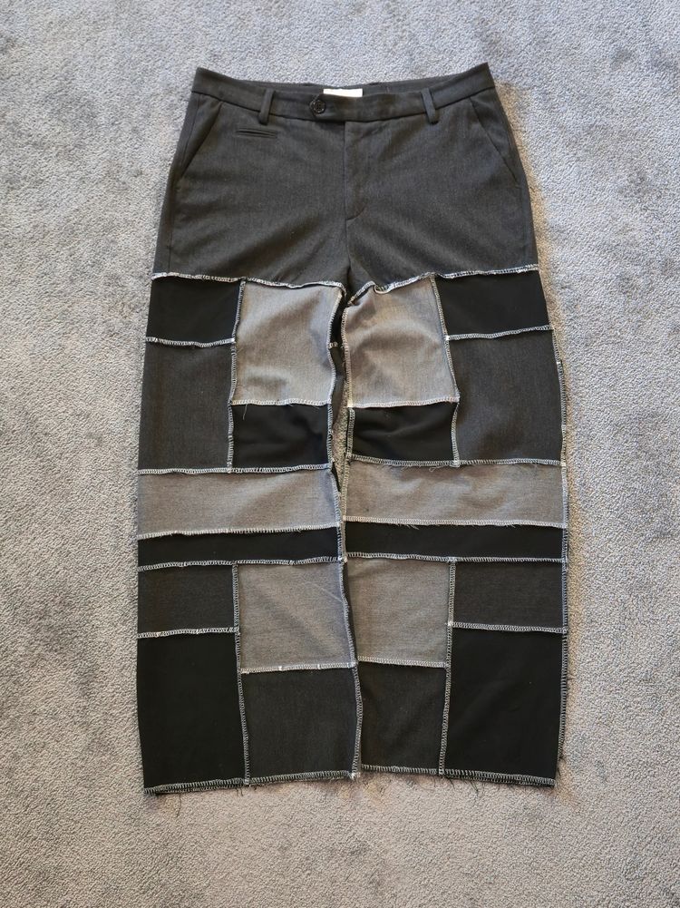 Patchwork Baggy Pants 106×46×33×32 image 1