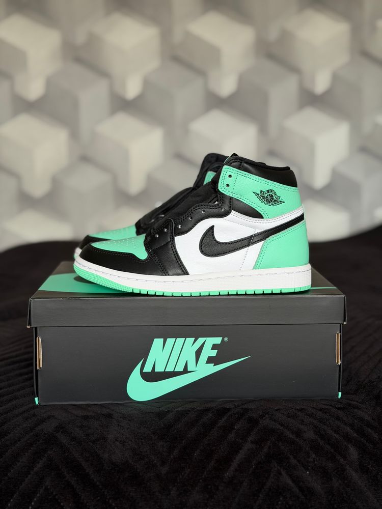 Nike Air Jordan 1 high  Sneakers mint zielone białe
