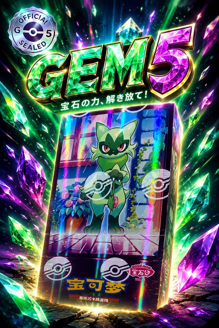Gem 5 Booster Box Ripped
