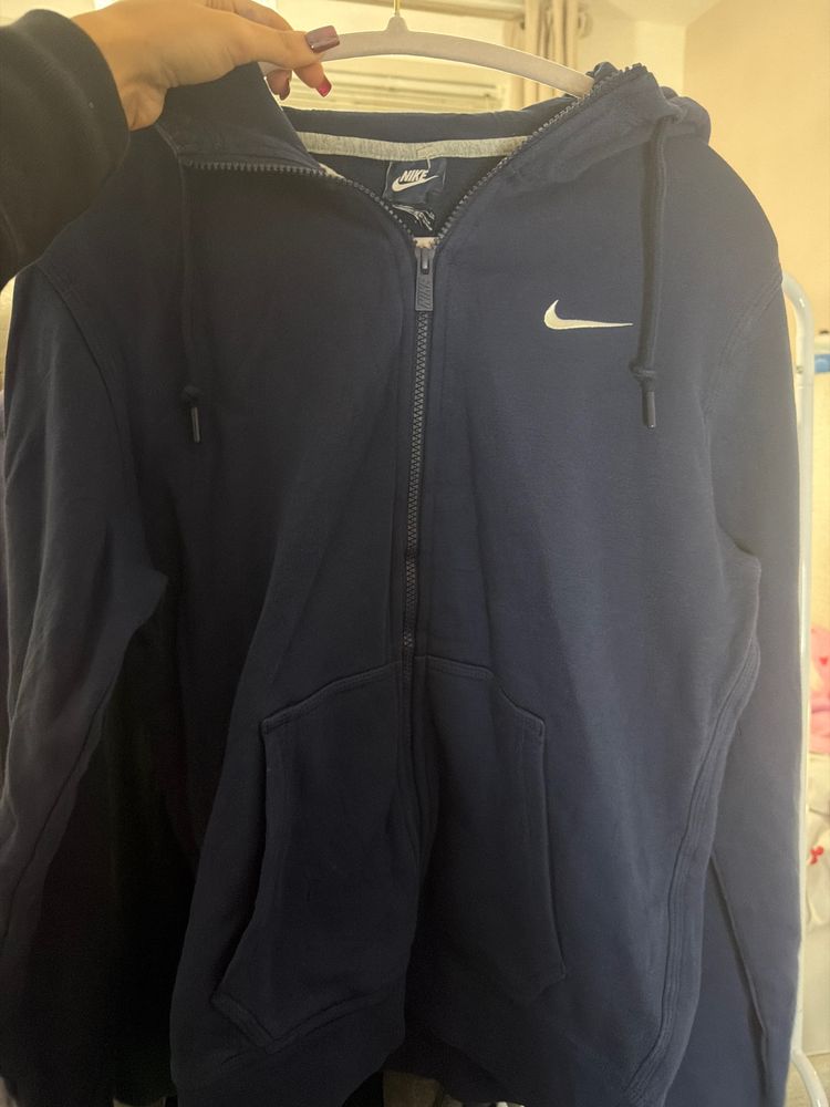 Nike Nike Navy Blue Zip-Up Hoodie product image