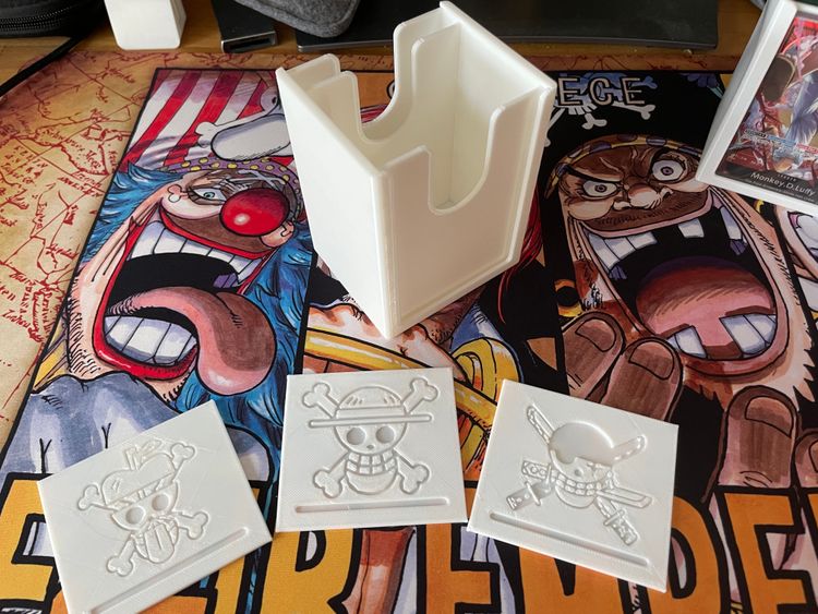Card Game Deck Boxes With One Piece design 3