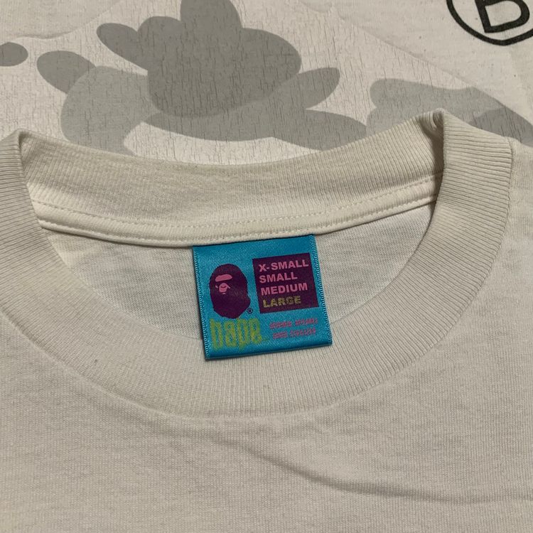 Bape Large Big Ape Head Camo White Tee A Bathing Ape Vintage imagen 3