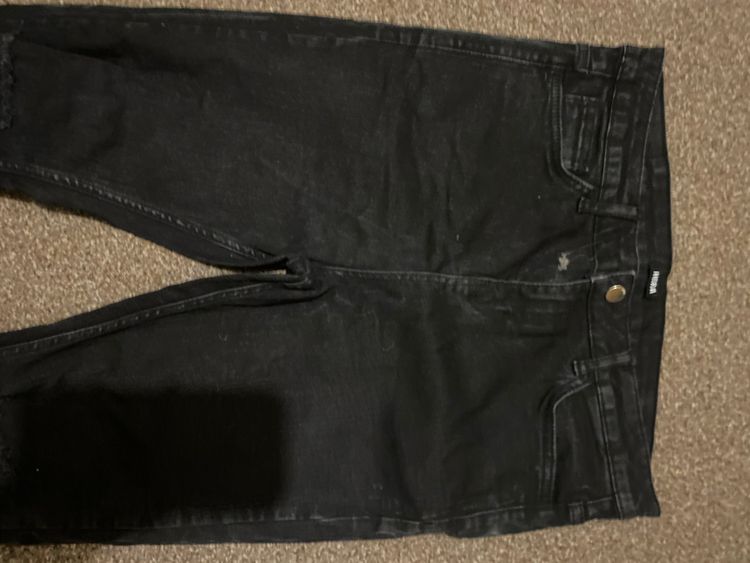 Immagine di Hera Black Men'S Ripped Knee Jeans 2
