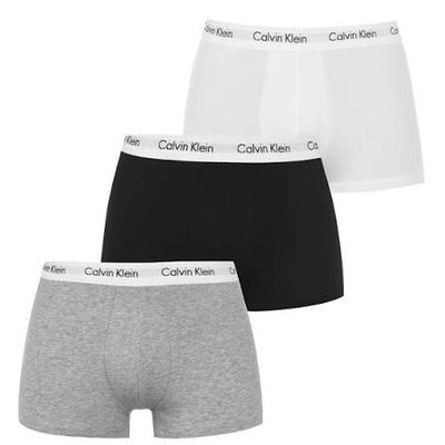 (BUY NOW S-XL) CALVIN KLEIN MEN’S BOXER BRIEFS 3 PCK – MULTI COLOUR