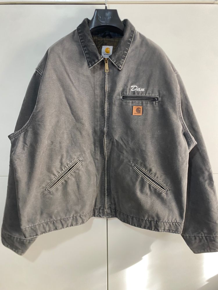 Detroit Jacket J97 GVL Carhartt USA size XXL Tall with patch on the front and back, used in excellent condition. image 1