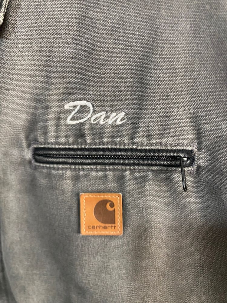 Detroit Jacket J97 GVL Carhartt USA size XXL Tall with patch on the front and back, used in excellent condition. image 6