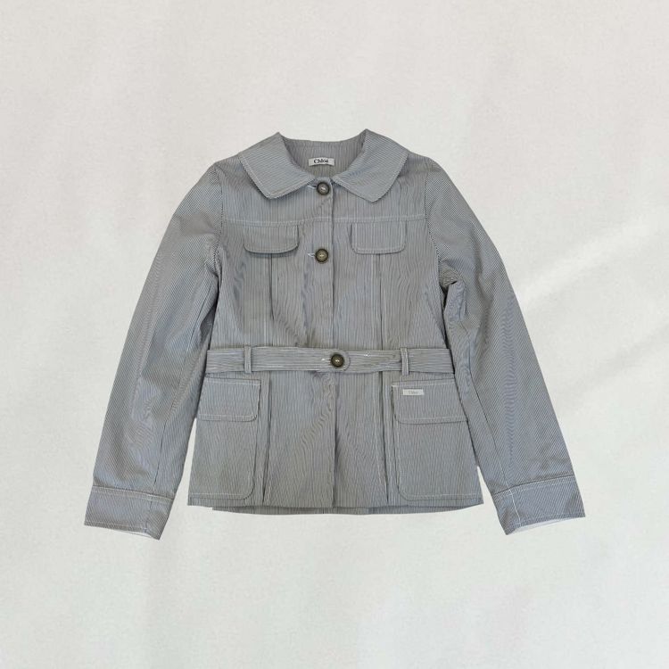 Chloé pinstripe jacket imagen 7