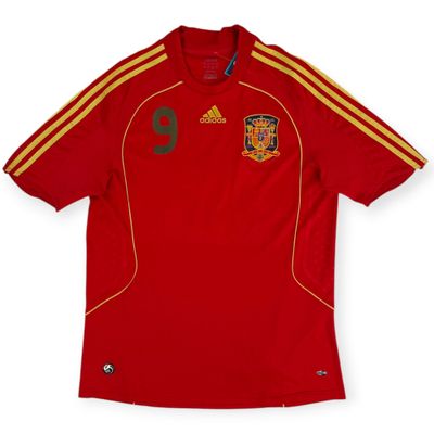 Spain 2008 Home Shirt, Torres 9 (L)