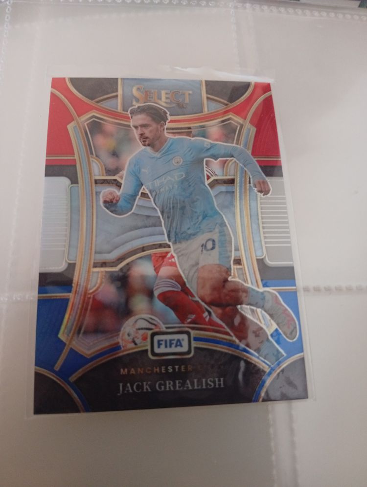 Panini Ref A1-P18. Jack grealish. Manchester city. Select FIFA paralela tricolor  product image