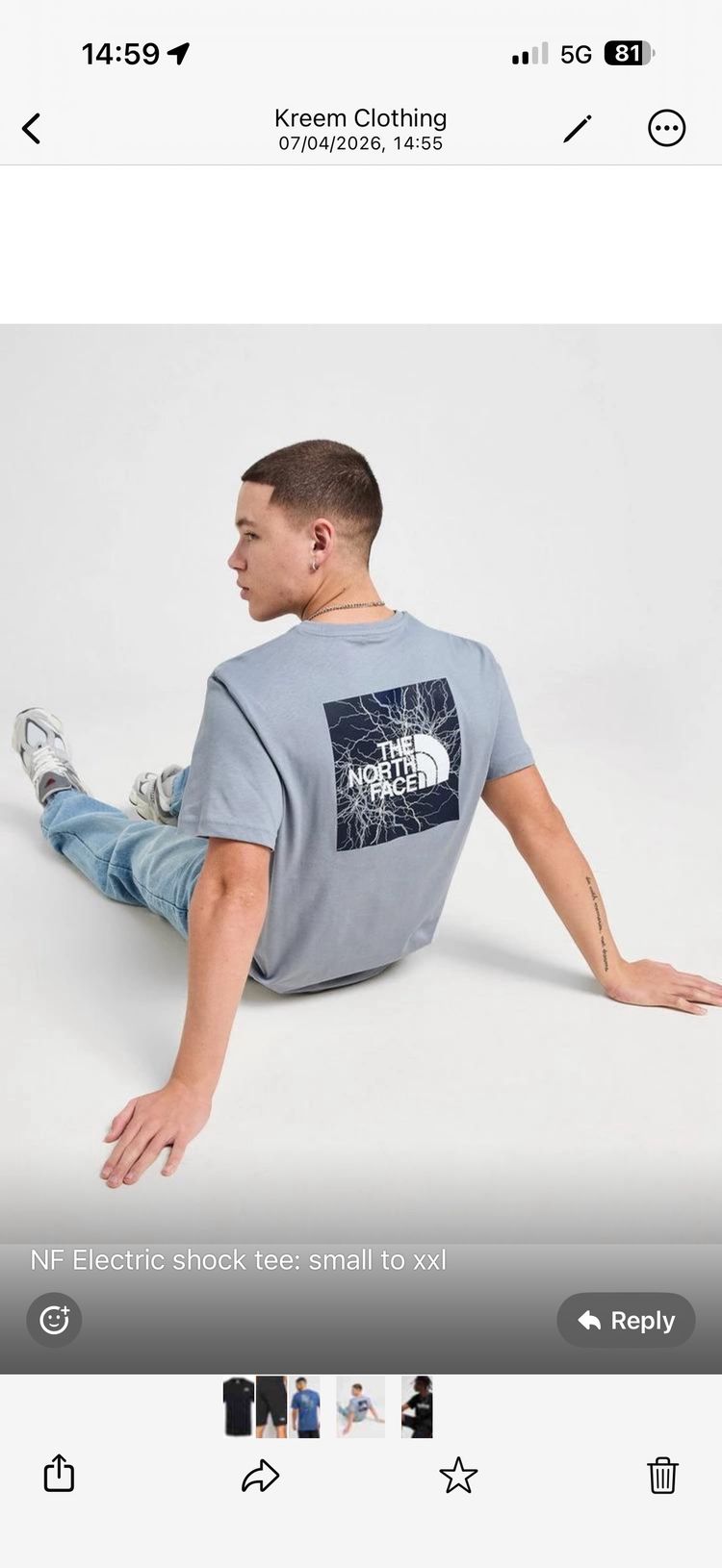 The North Face Electric Shock T-Shirt