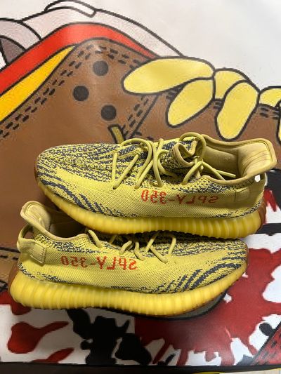 Yeezy 350 Frozen Yellow 43 1/3 NO BOX