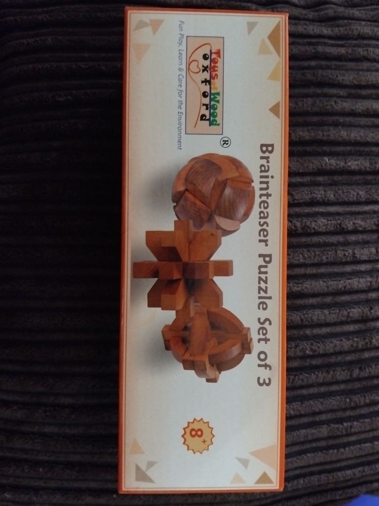 Brainteaser Puzzle Set Of 3 image 1