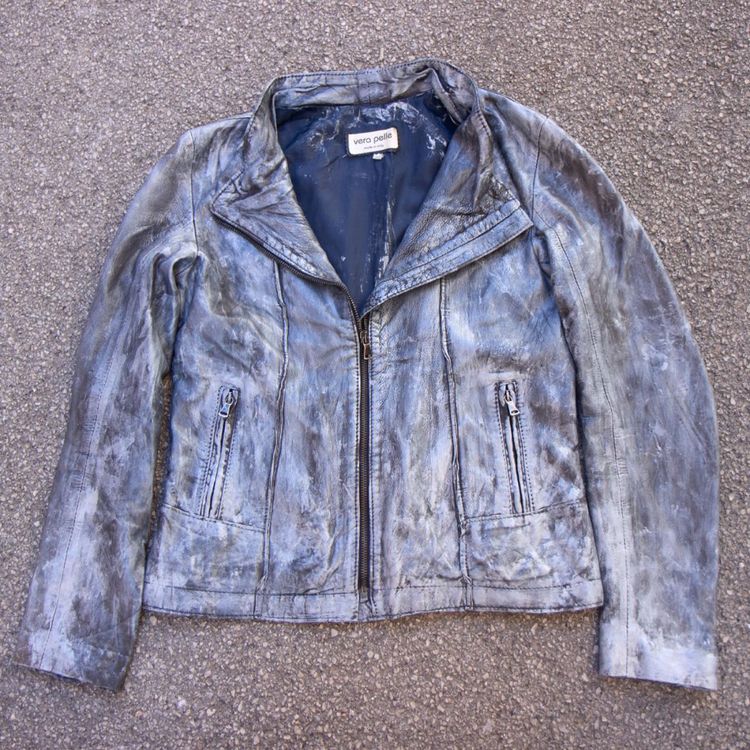 vera pelle leather jacket