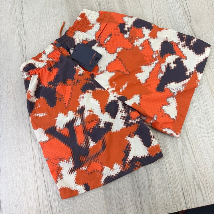 Louis Vuitton Men’s Orange Camo Swim Shorts - XS/Small image 5