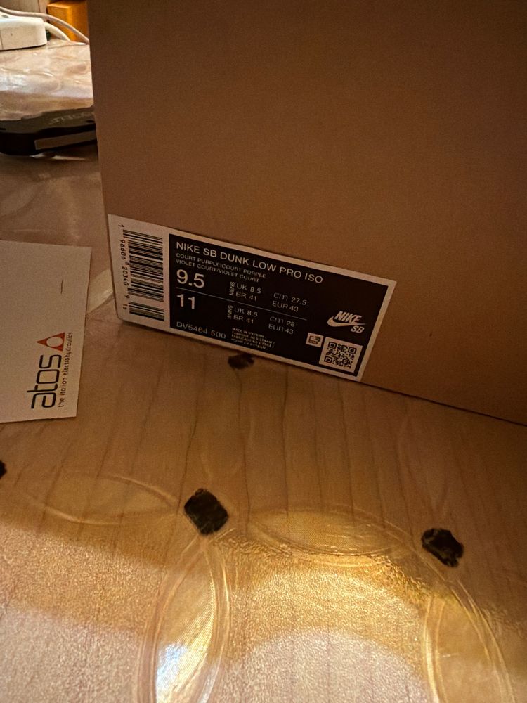 Nike Sb Dunk Low Pro Iso Sneakers image 5