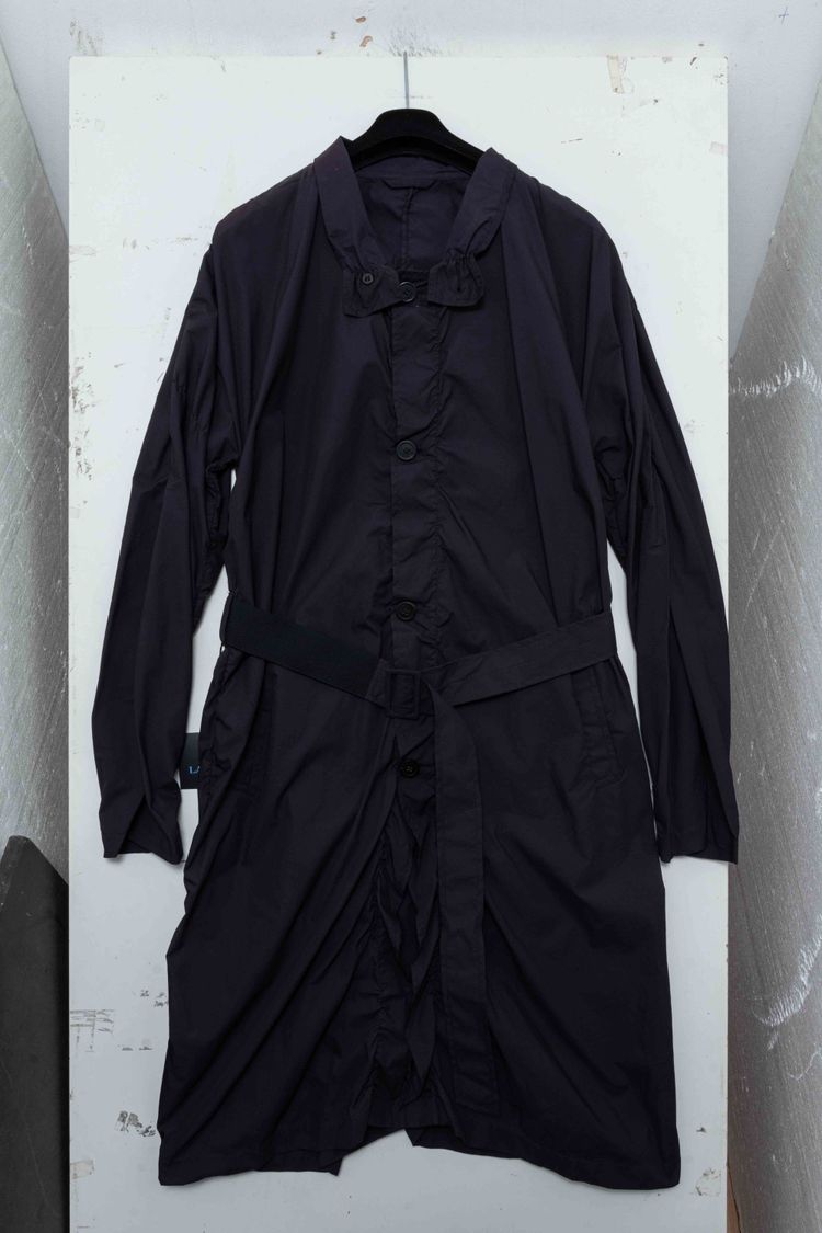 Lanvin Paris Elastic Seams Trench Coat
