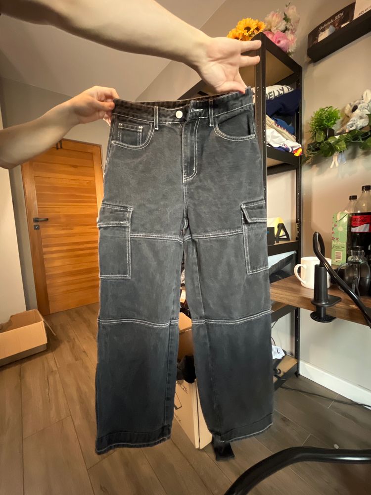 Black Cargo Pants SHEIN  image 1