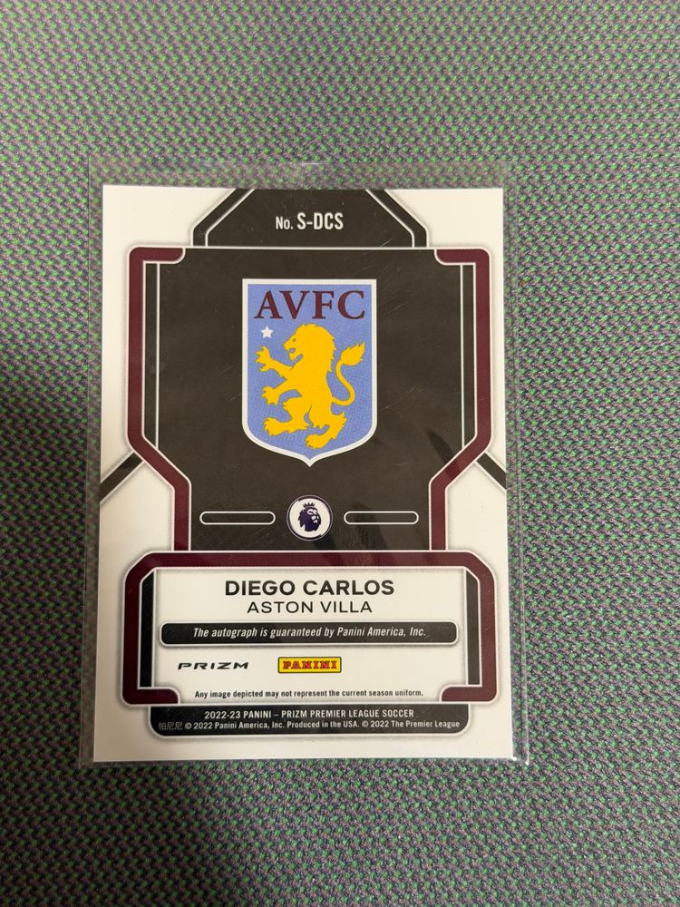 Panini Prizm Auto Diego Carlos  2
