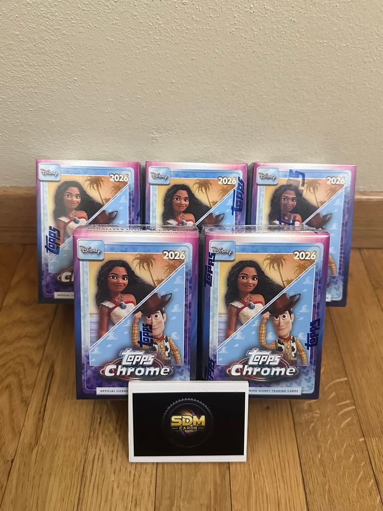 Topps Chrome 2026 Disney Value Box