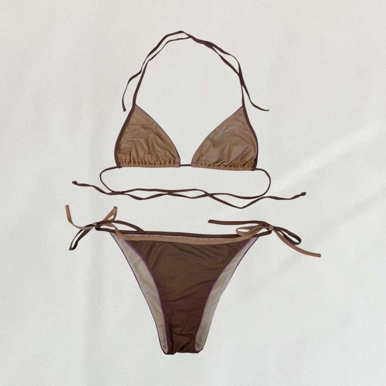 Roberto Cavalli gradient bikini