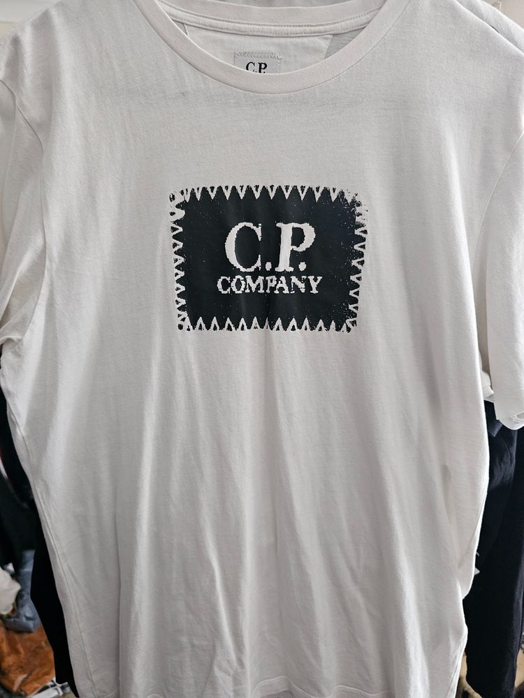 C.P. Company White T-Shirt