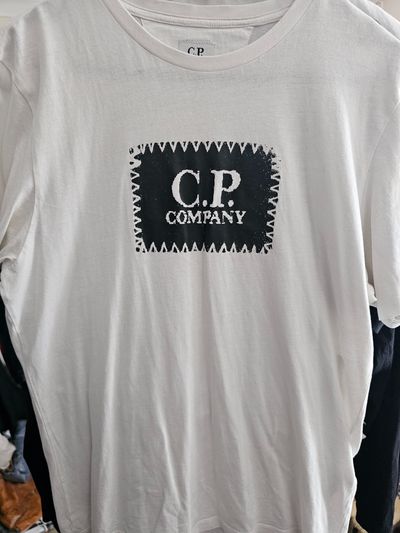 C.P. Company White T-Shirt