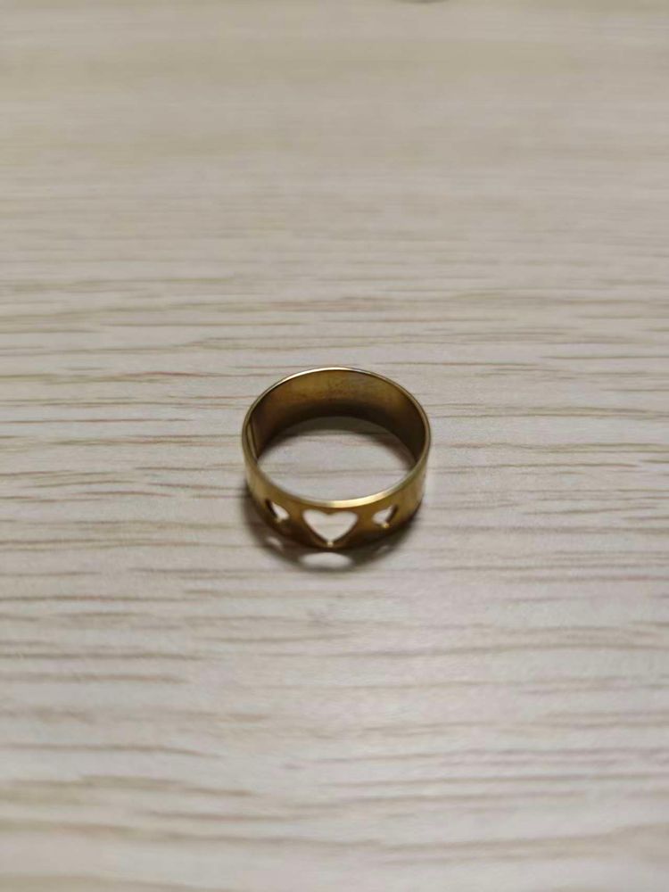 Ring With Heart Cutouts image 1