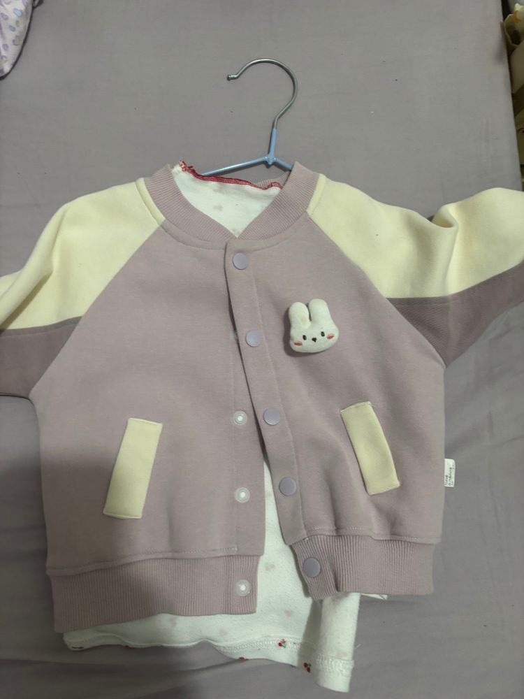 Children'S Jacket With Bunny Patch image 1