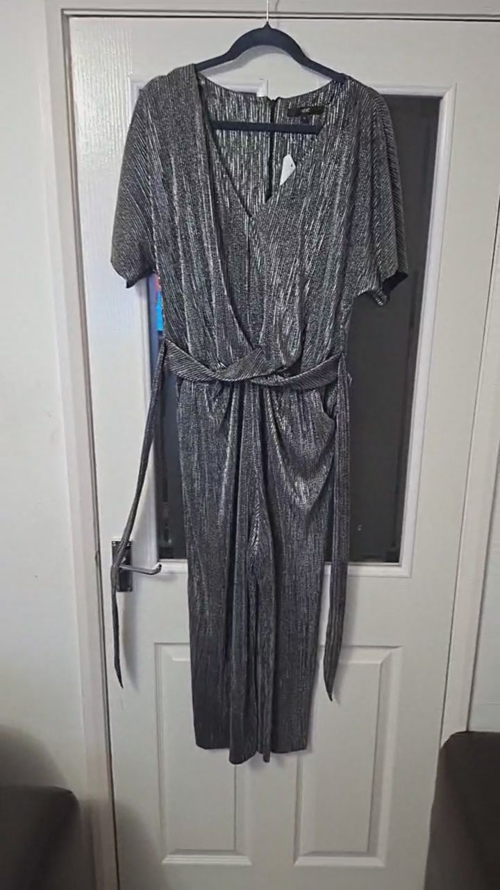 Next black sparkly Jumpsuit  imagen 1