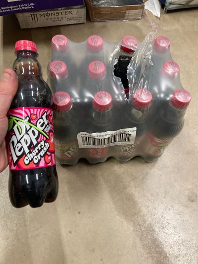 12X500Ml Cherry Dr Pepper Soda Bottle Pack