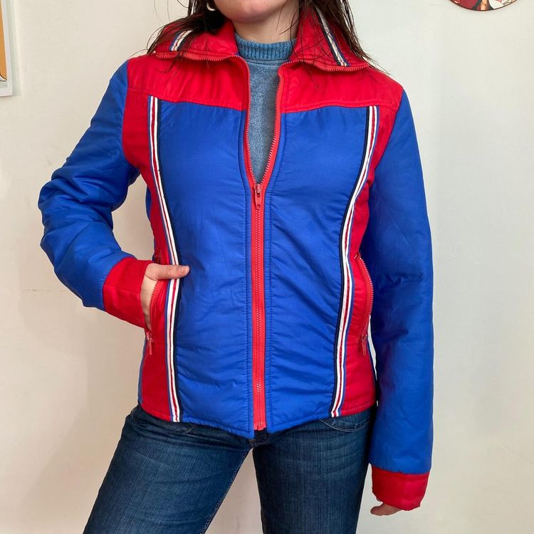 Vintage biker racer jacket image 3