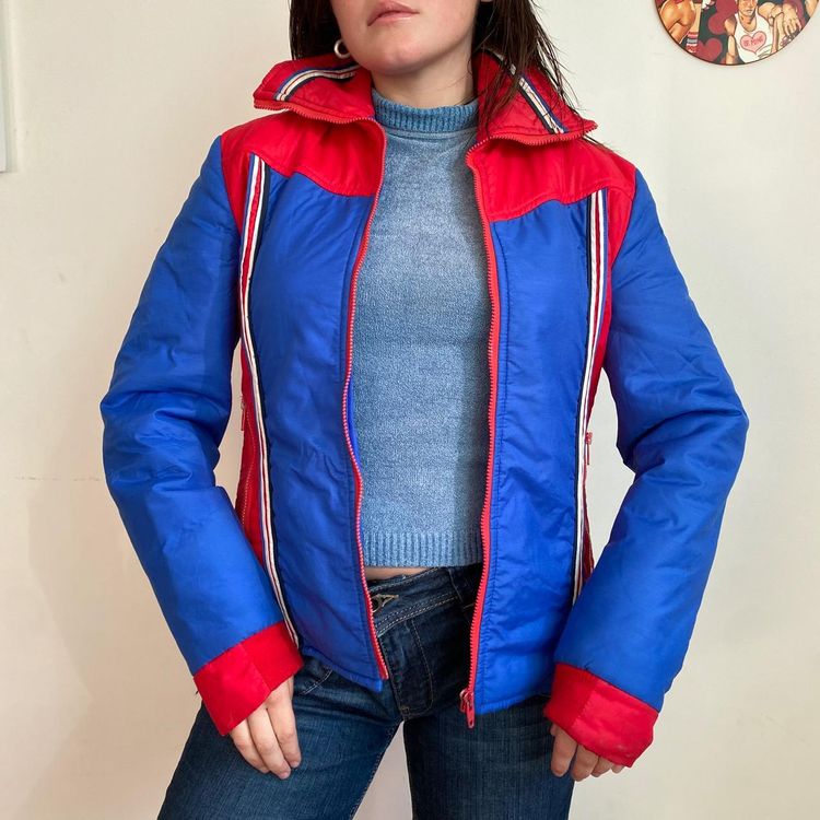 Vintage biker racer jacket image 4
