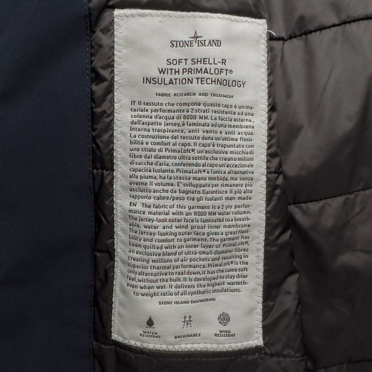 A/W 16 Stone Island Soft Shell Primaloft Jacket - Navy imagen 6