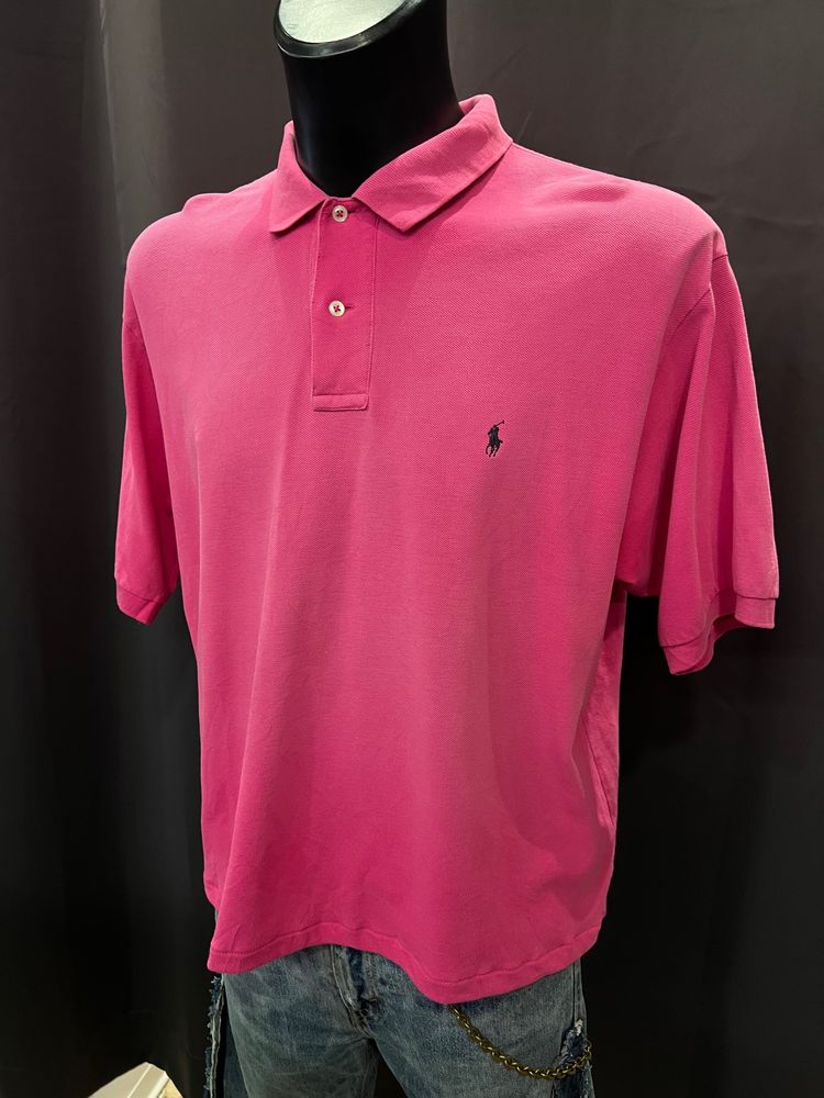 Polo crop  By Ralph Lauren Pink Polo Shirt
