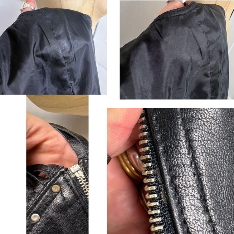 Vintage 80s/90s Handmade Leather Vest With Fringe image 10