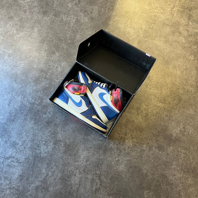 Jordan 1 Retro High Union Los Angeles Storm Blue Taglia 43 (Usato)