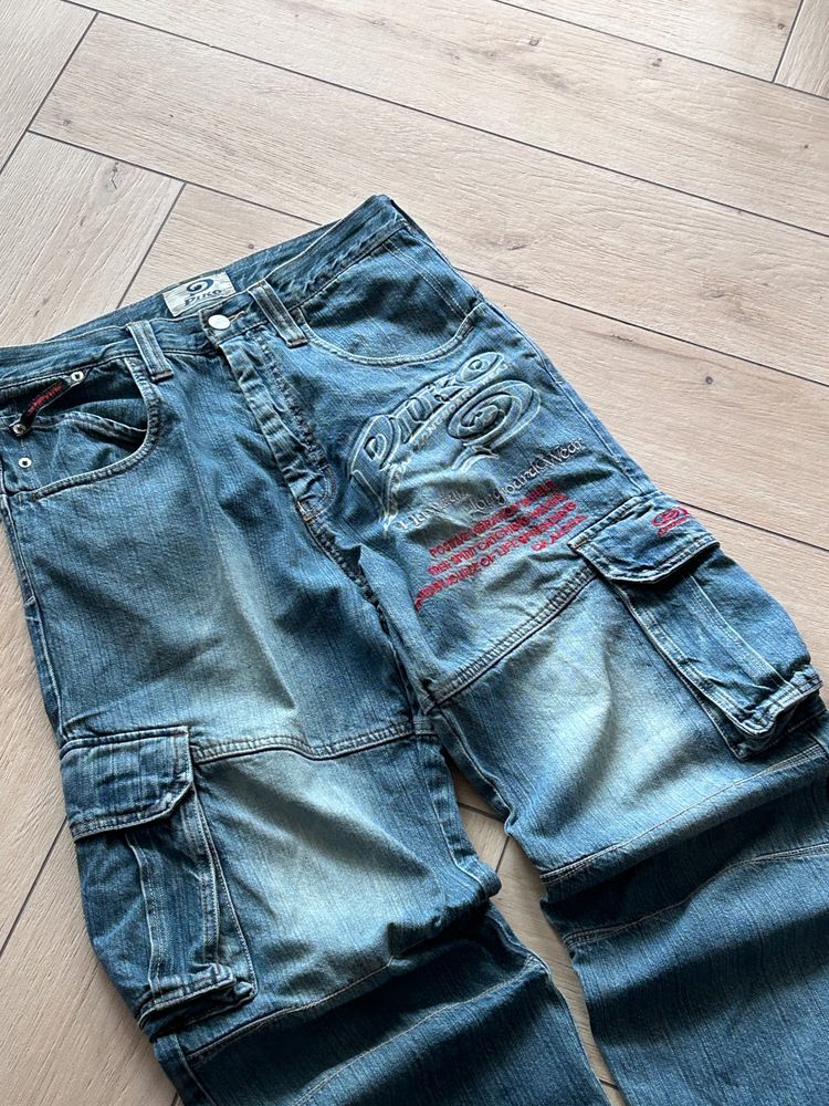 Piko Hawaiian Longboard Wear Denim Cargo Pants imagen 4