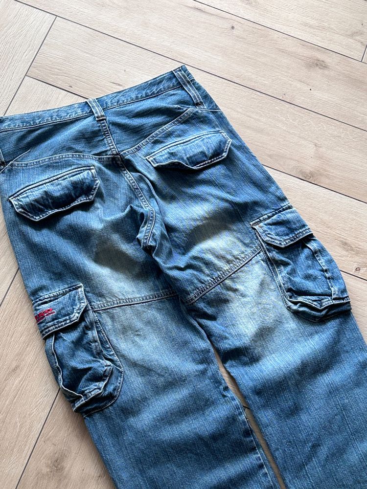Piko Hawaiian Longboard Wear Denim Cargo Pants imagen 8