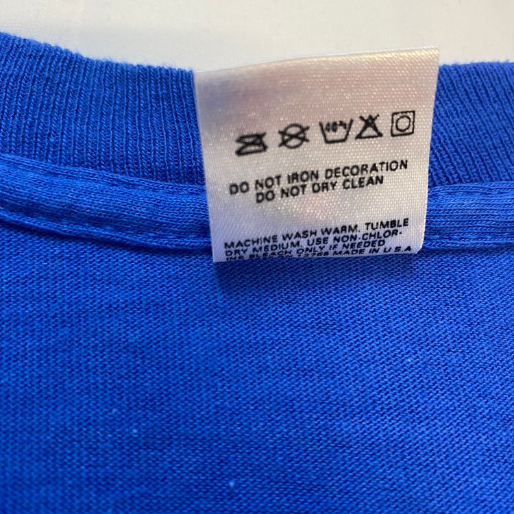Vintage 90s Brock University Basketball Tee | Blue Orange USA College Graphic image 7